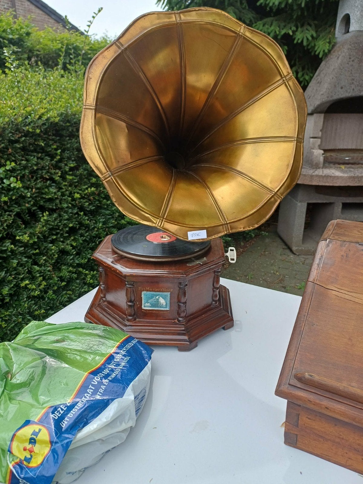 Platenspeler te koop, Ophalen