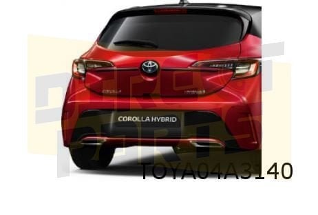 Toyota Corolla HB (5/19-) (Hatchback en Wagon) Sierlijstset, Neuf, Arrière, -, -