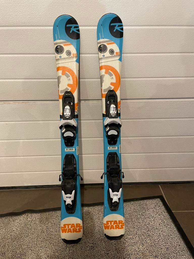 Mooie Rossignol kinderskîs maat 92 met Star Wars print, Sport en Fitness, Skiën en Langlaufen, Ophalen, Gebruikt, Rossignol, Minder dan 100 cm