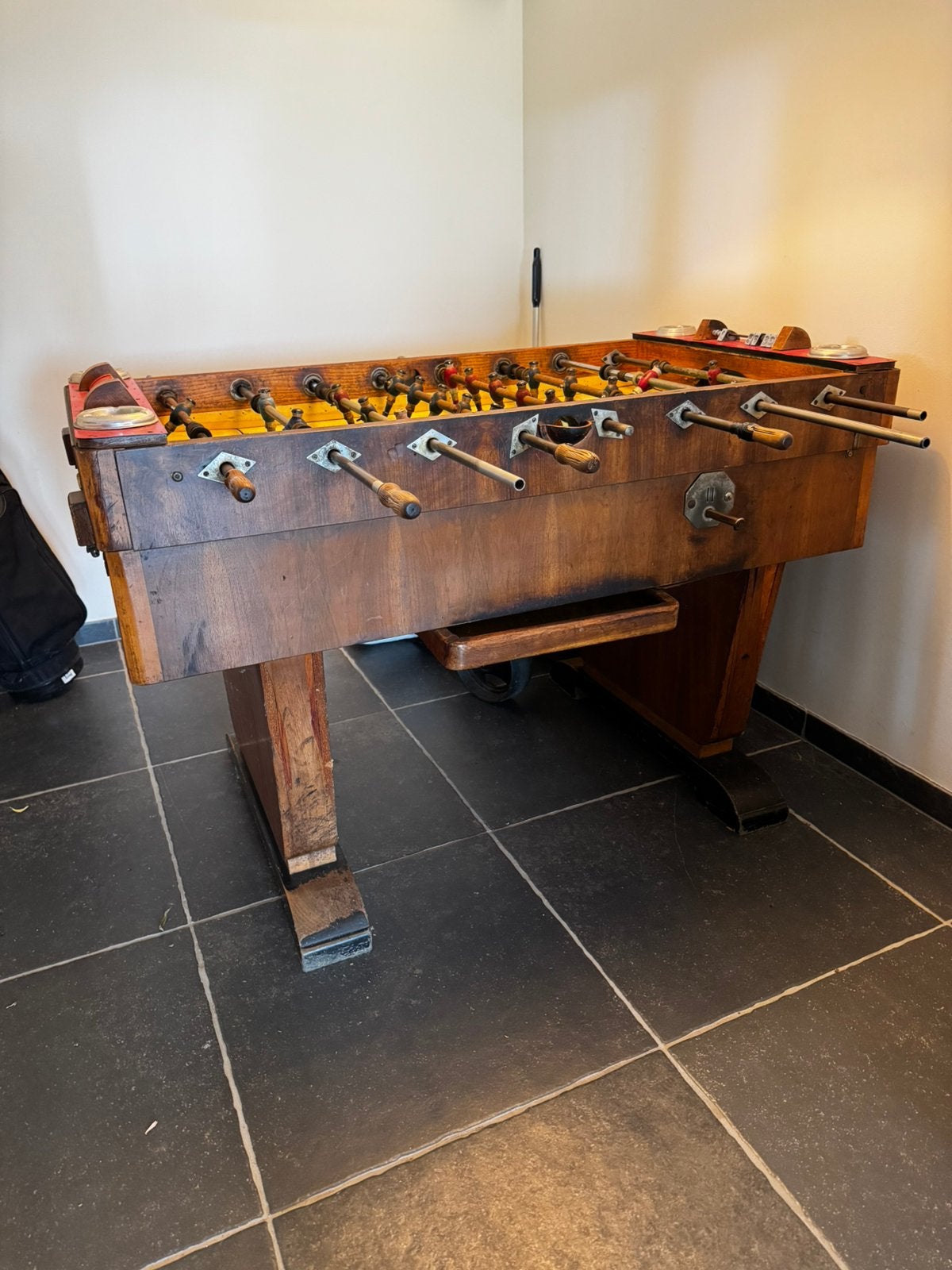 Antieke Kicker Voetbaltafel, Ophalen, Gebruikt