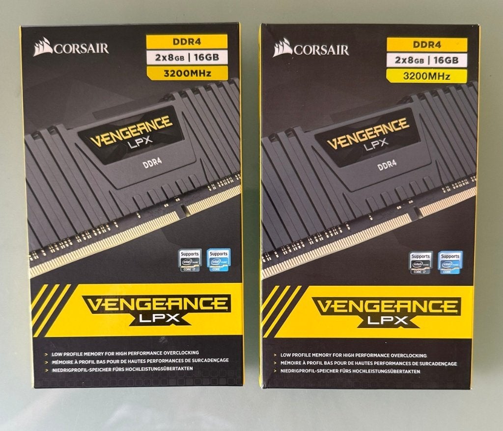 Zeer mooi en krachtig setje van 32GB Corsair Vengeance 3200, Computers en Software, Ophalen, 32 GB, DDR4, Zo goed als nieuw