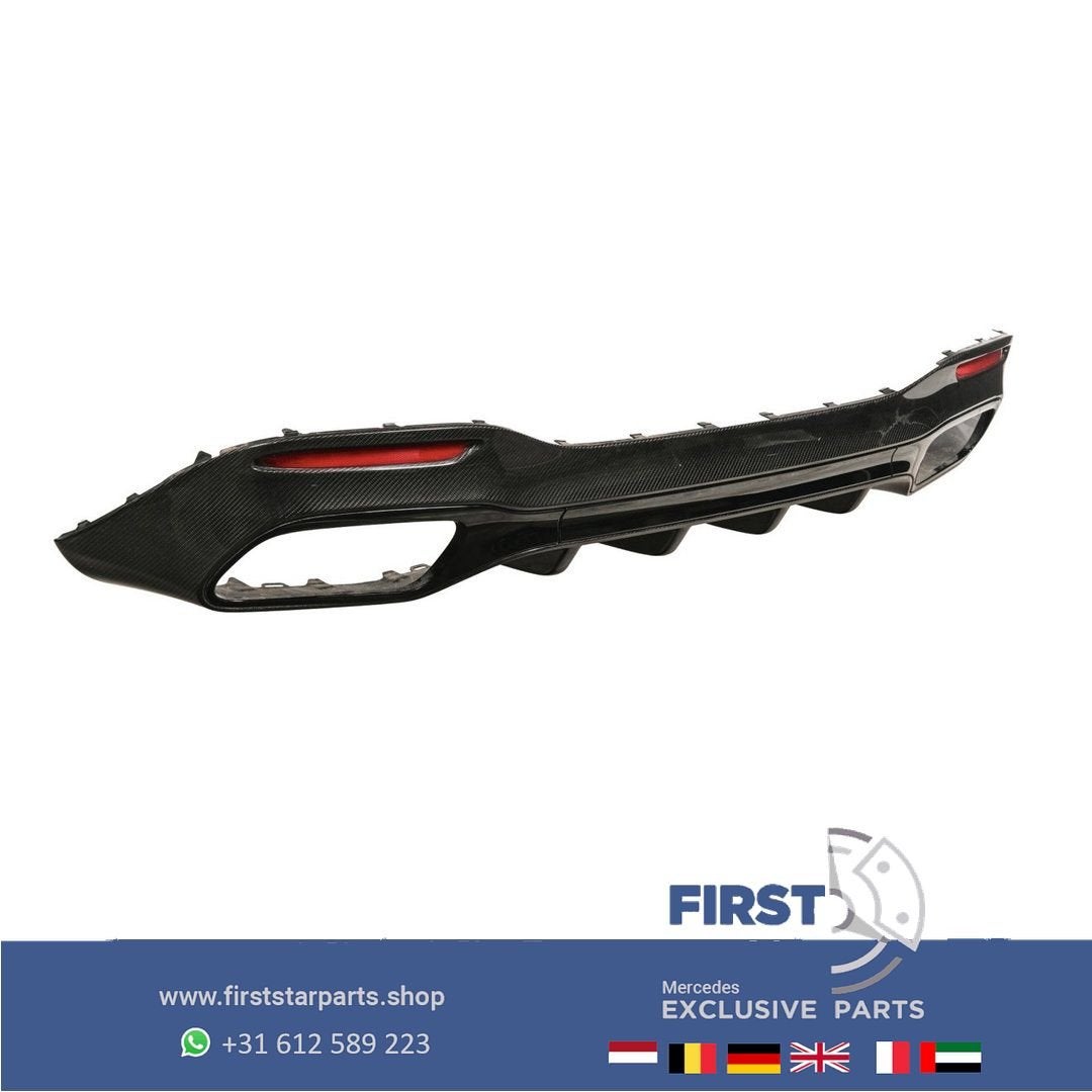 W232 SL CARBON AMG Diffuser ORIGINEEL Mercedes A2328852502 S, Utilisé, -, -, Enlèvement ou Envoi