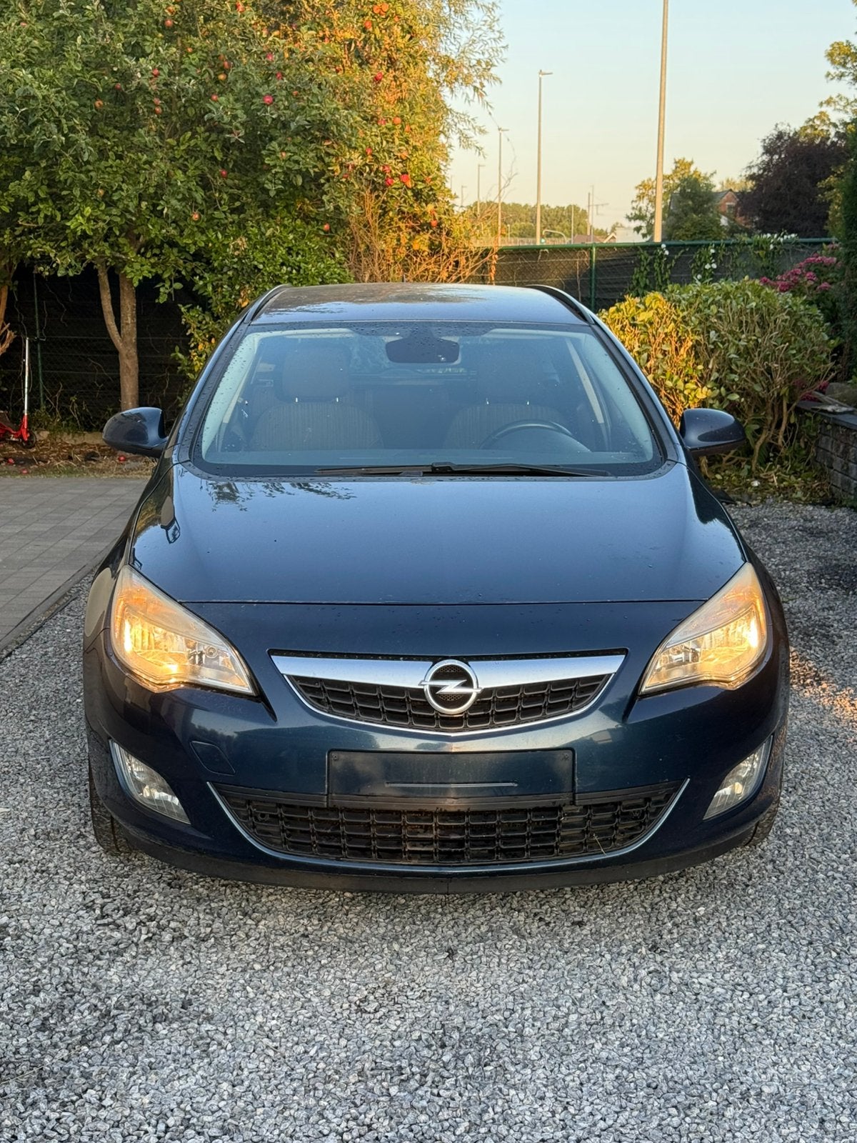 Opel astra 1.7 diesel, Auto's, Opel, Euro 5, Zwart, Blauw, 5 deurs