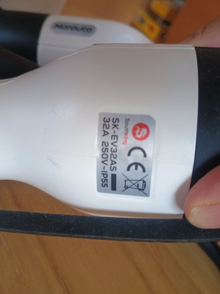 Câble de recharge voiture électrique Norauto Mono 32 A, Enlèvement, Comme neuf, Câble de charge