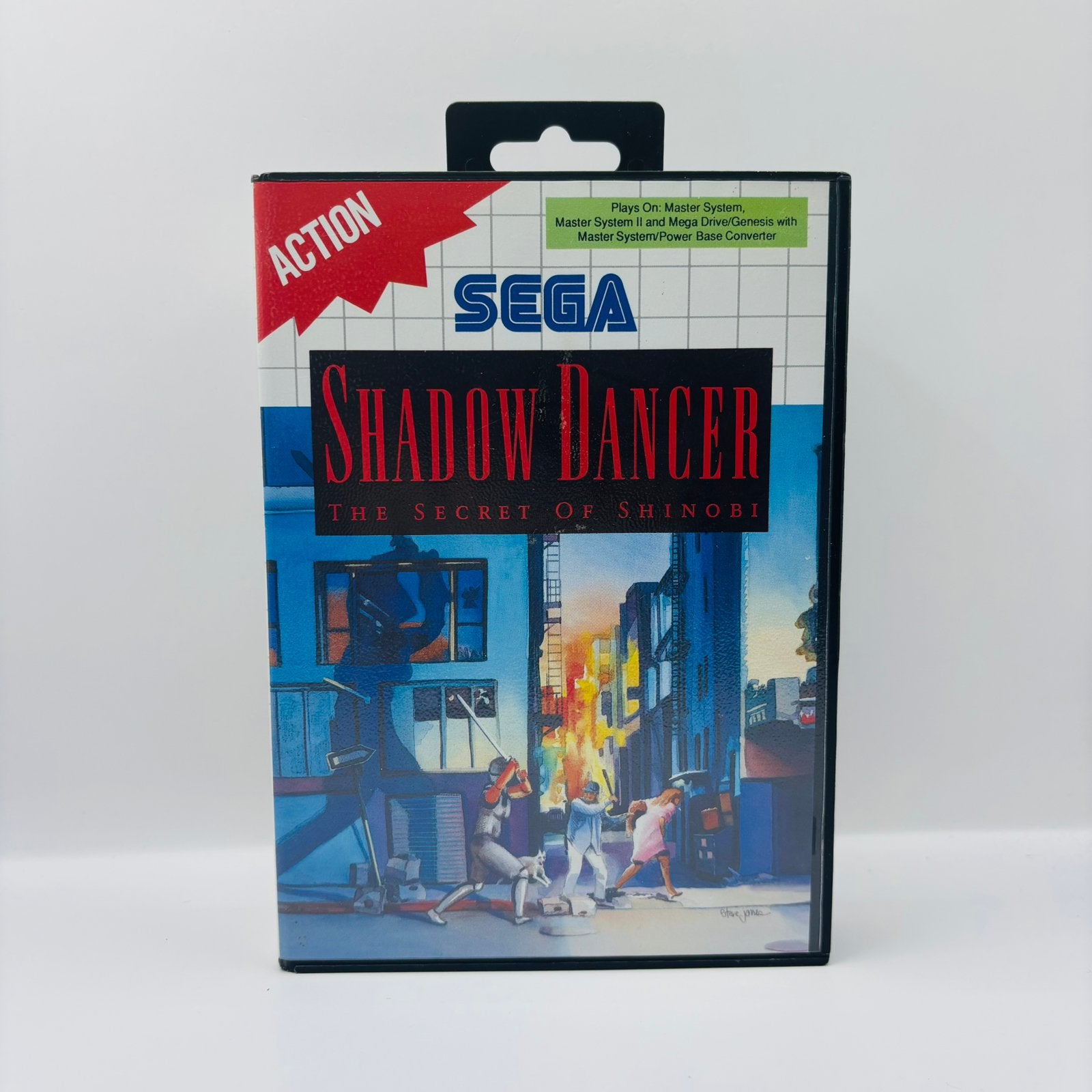 Shadow Dancer Sega Master System, Avontuur en Actie, Ophalen of Verzenden, Zo goed als nieuw, Vanaf 16 jaar
