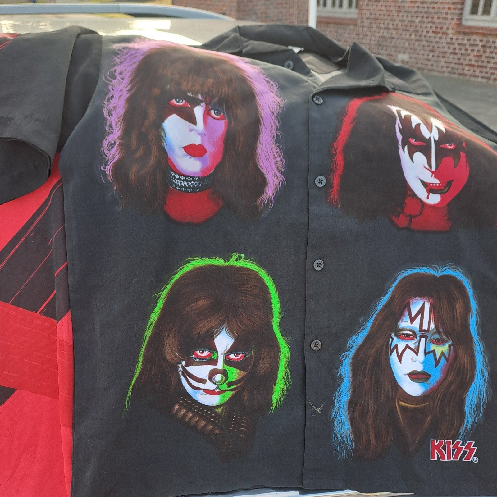 diverse shirts Kiss te koop, Ophalen, Gedragen
