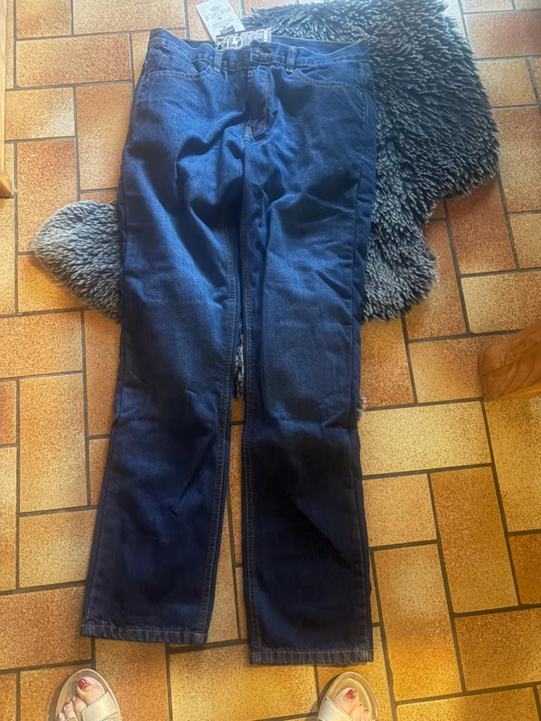 Motor broek, Tuin en Terras, Werkkleding, Ophalen, Zo goed als nieuw, Broek