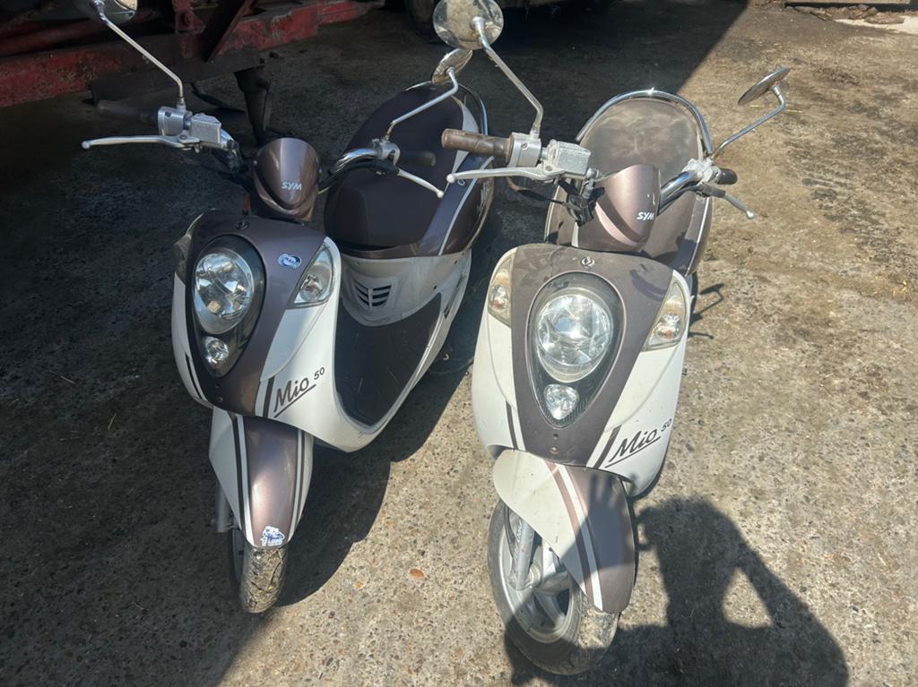 Sym mio 50, Vélos & Vélomoteurs, Scooters | SYM, Enlèvement, Comme neuf, Mio
