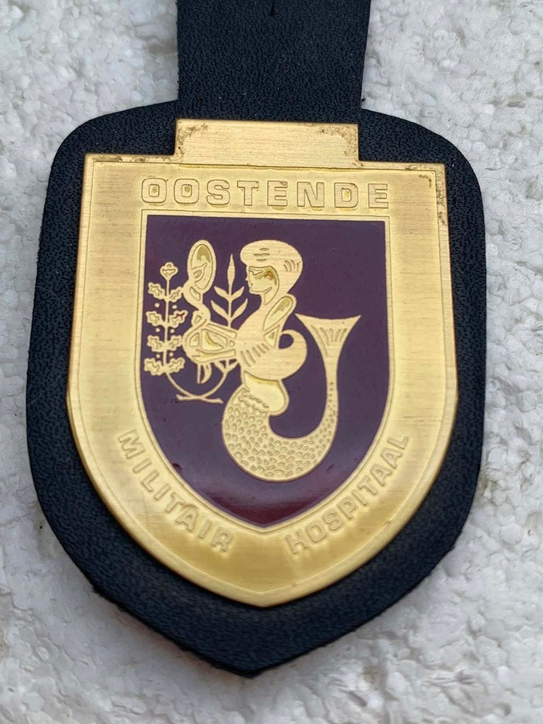 Borsthanger, Militair Hospitaal Oostende (Medische dienst)., Enlèvement ou Envoi, Armée de terre, Emblème ou Badge