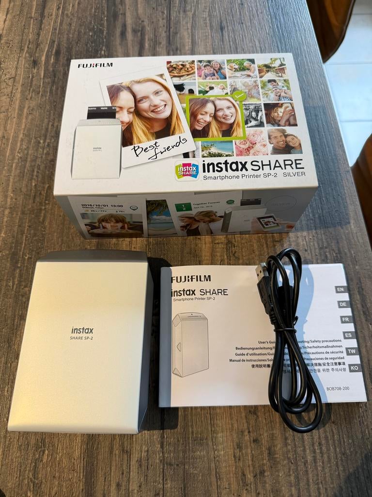 Instax polaroid mini printer, Computers en Software, Pocketprinters, Ophalen of Verzenden, Zo goed als nieuw