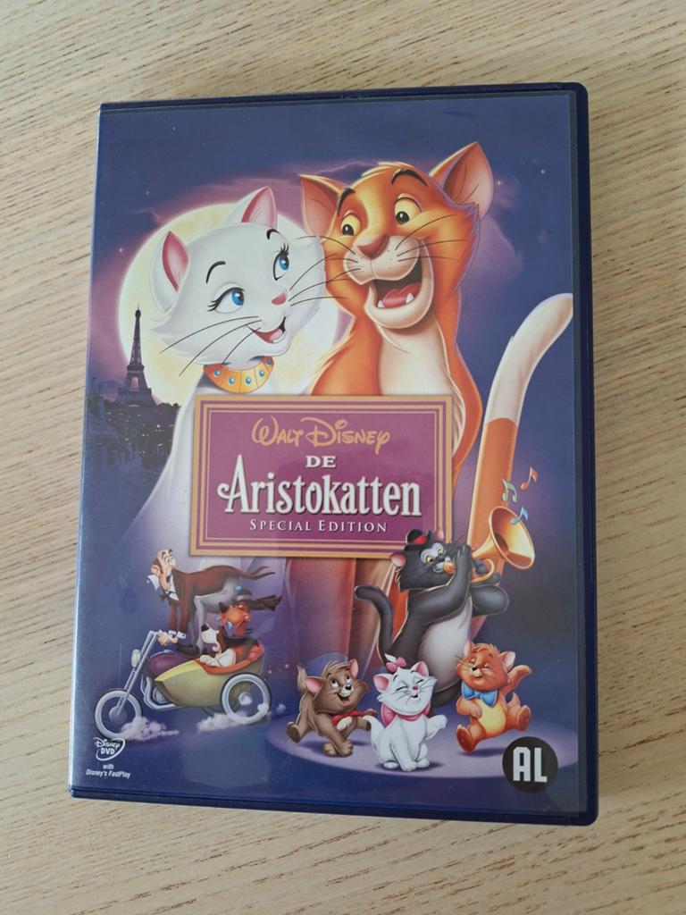 Disney - De Aristokatten - DVD, Ophalen, Gebruikt, Tekenfilm, Alle leeftijden