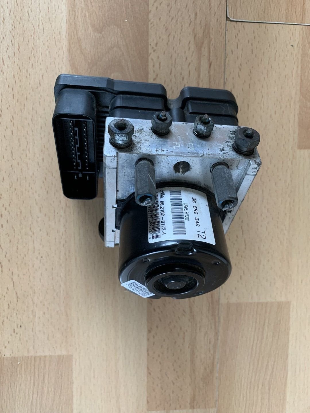 ABS pomp Chevrolet Matiz 2005 tot 2010 96666542 T2, Auto-onderdelen, Gebruikt, -, Ophalen of Verzenden, -