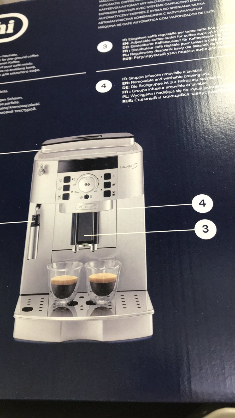 Machine à café☕️🤙delonghi super promo-40%avec garantie☕️‼️, Neuf