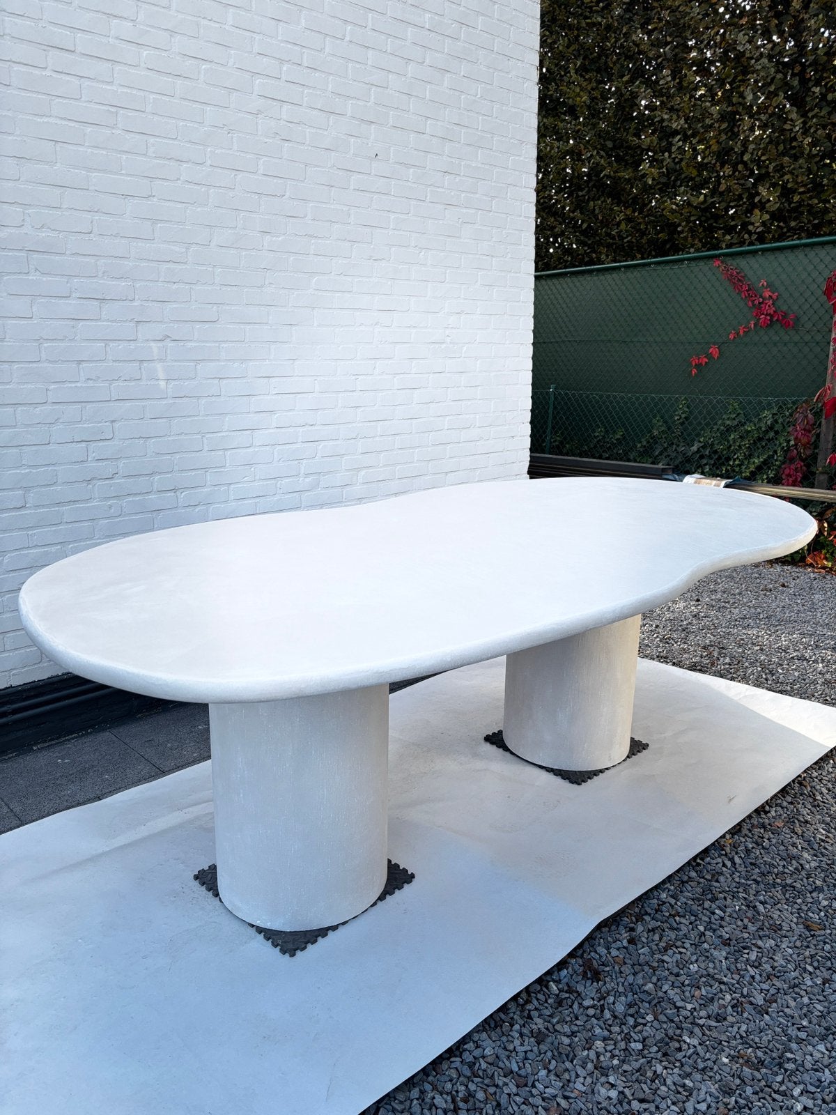 Mortex eettafel, Huis en Inrichting, 100 tot 150 cm, Verzenden, Vijf personen of meer, Overige vormen