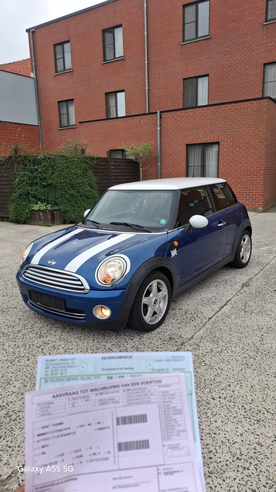 mini cooper Met keuring vvk , Benzine perfect staat, Autos, Achat, Boîte manuelle, Particulier, Cooper