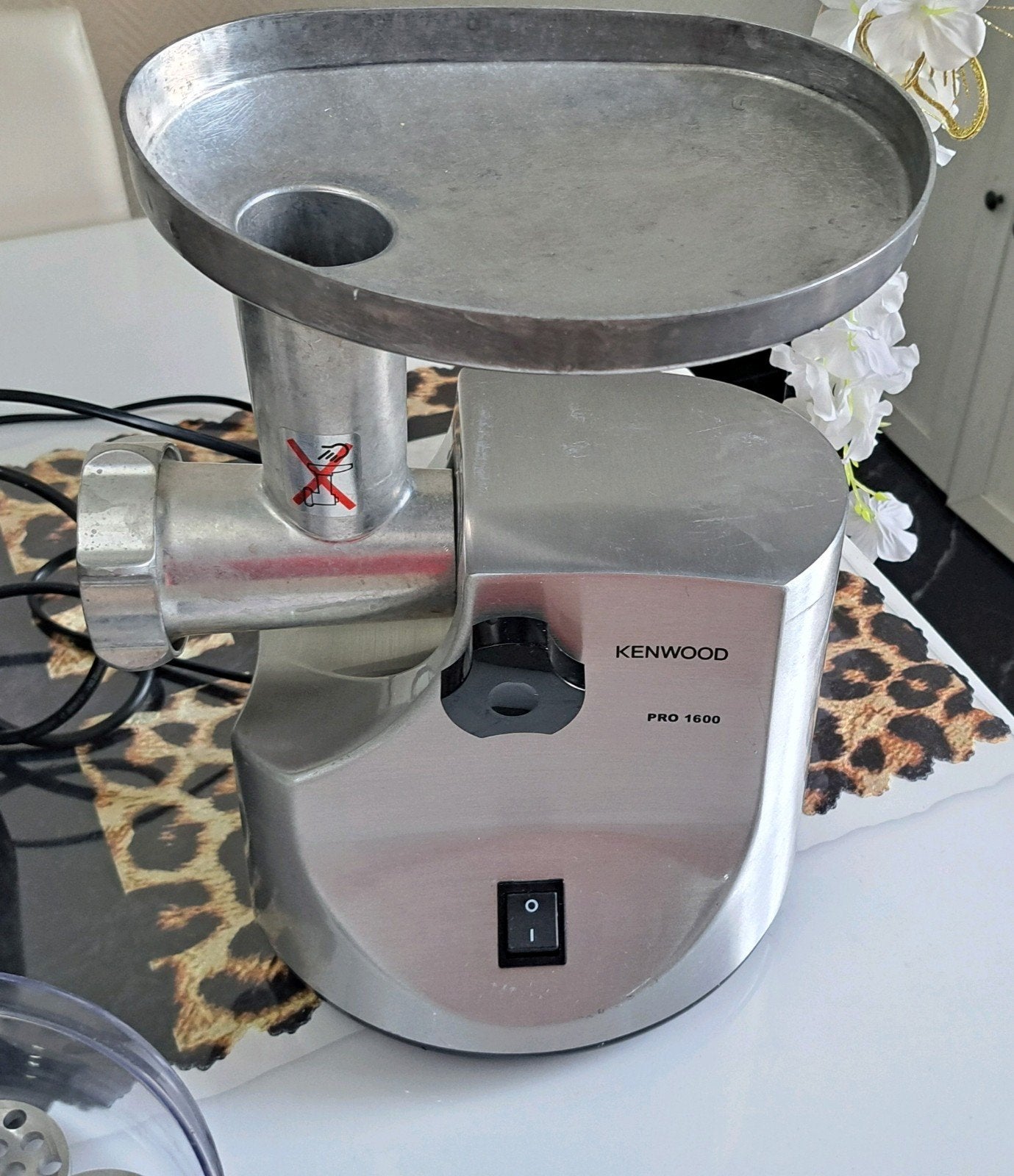 kenwood pro 1600 hachoir viande légumes comme neuf, Enlèvement ou Envoi, Comme neuf