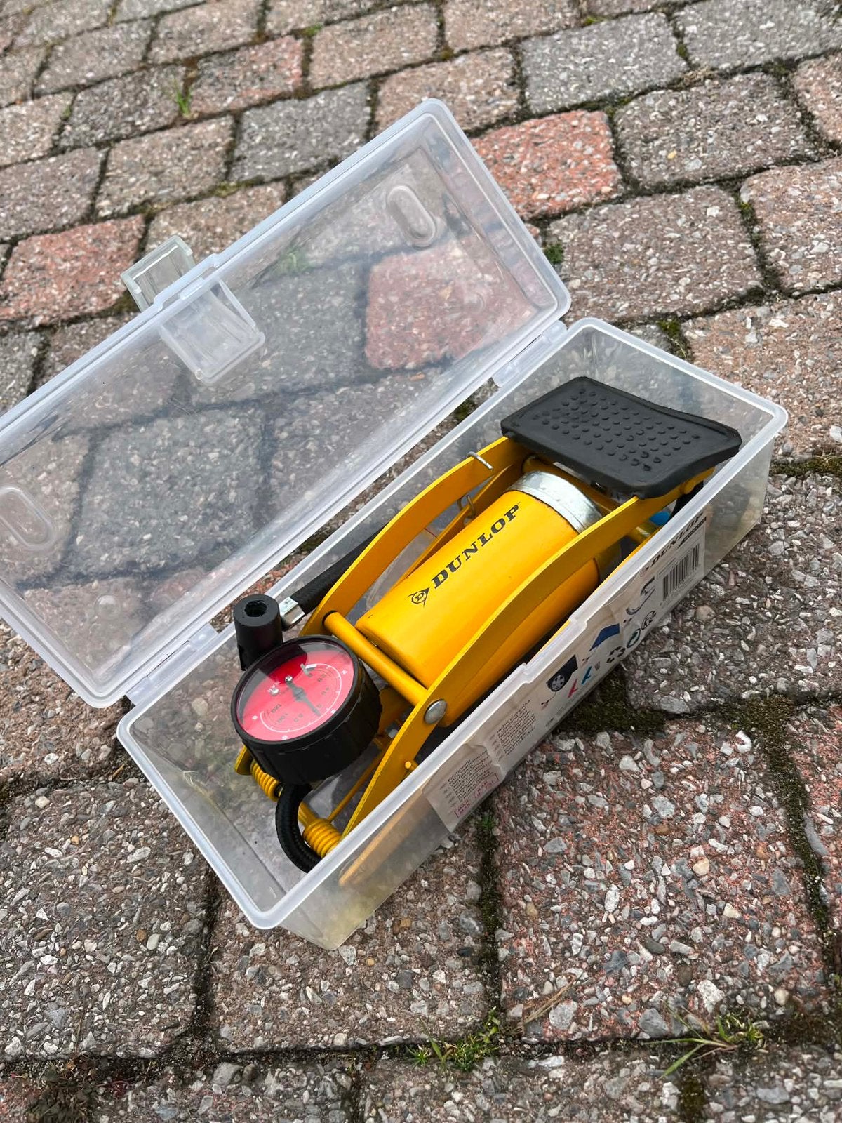 Fietspomp, Ophalen, Zo goed als nieuw