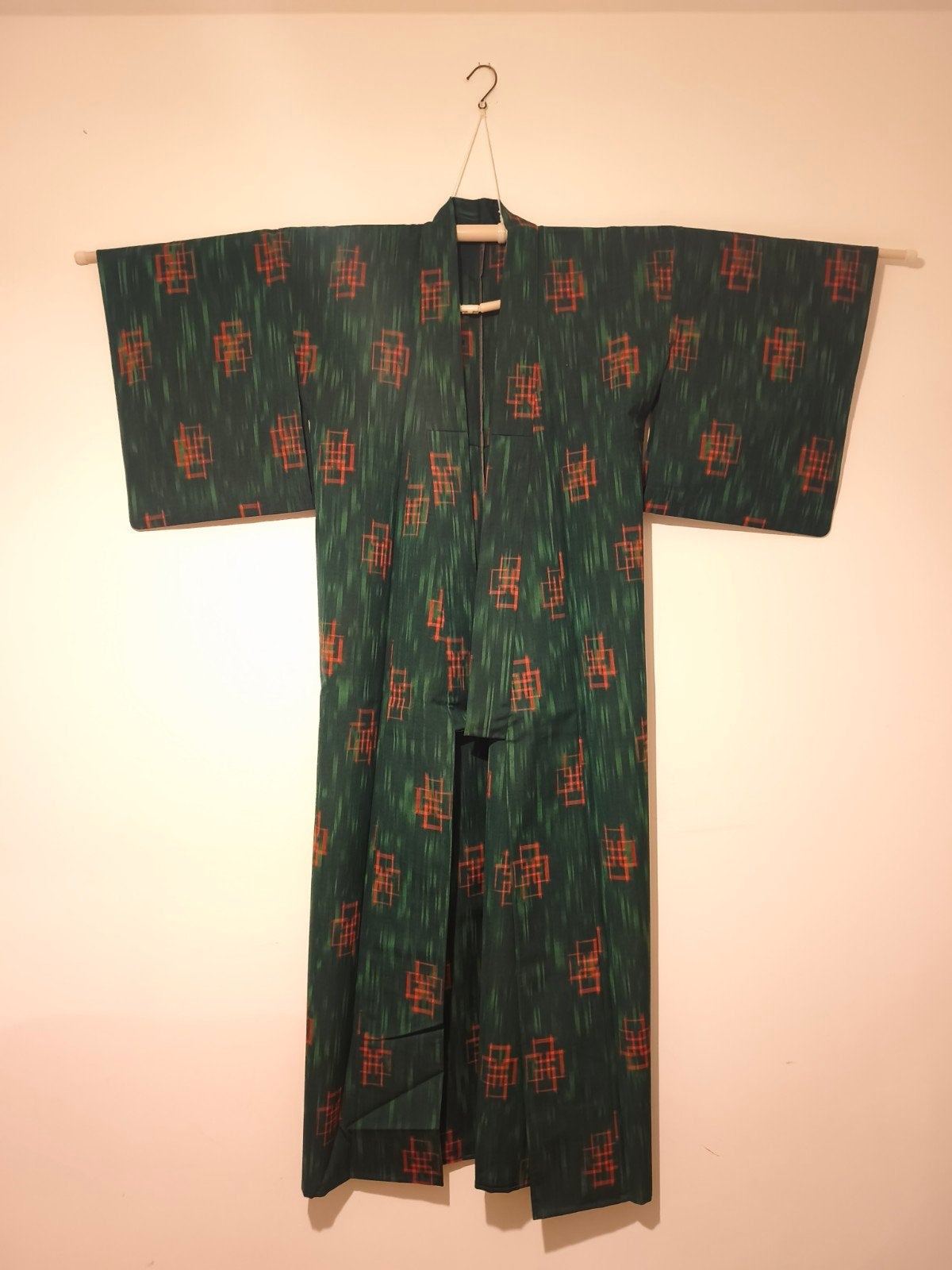 Japanse Kimono (authentiek Japanse kimono van wol), Antiquités & Art, Japon, Autres types, Enlèvement ou Envoi, Textile