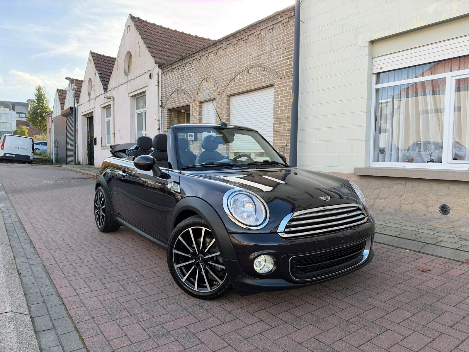 Mini Cooper Cabrio 1.6i/2015/77000.km /Automatique/Garantie, Autos, Cuir, Achat, Ordinateur de bord, Euro 6