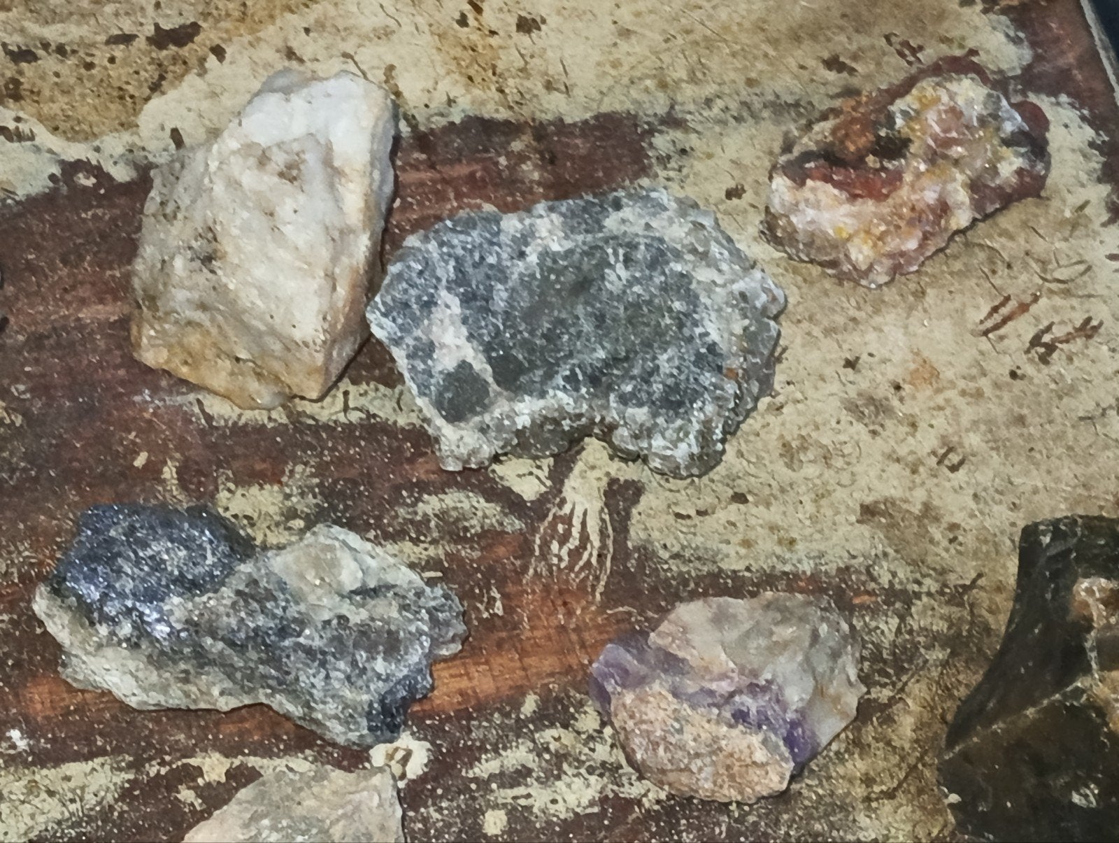 lot stenen of apart  mineralen kristallen, Verzamelen, Ophalen of Verzenden