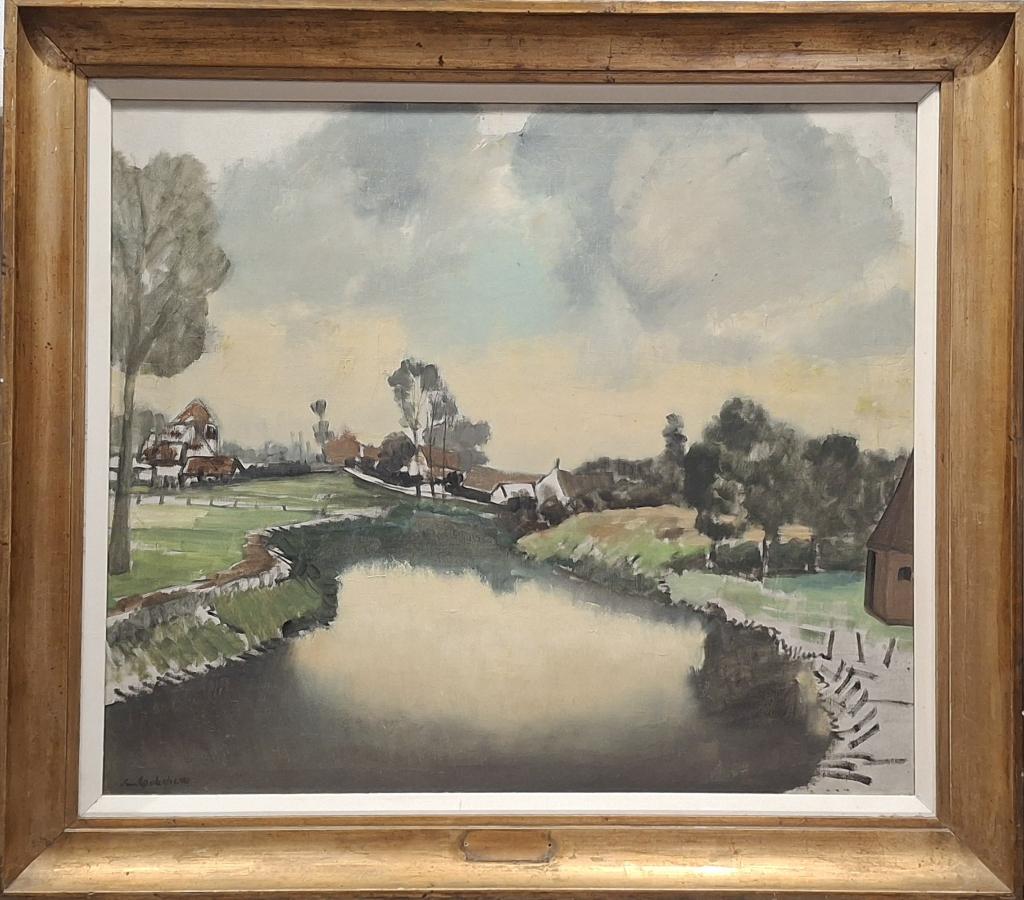VAN LANDEGHEM GASTON - Leie in Olsene, Antiquités & Art, Enlèvement