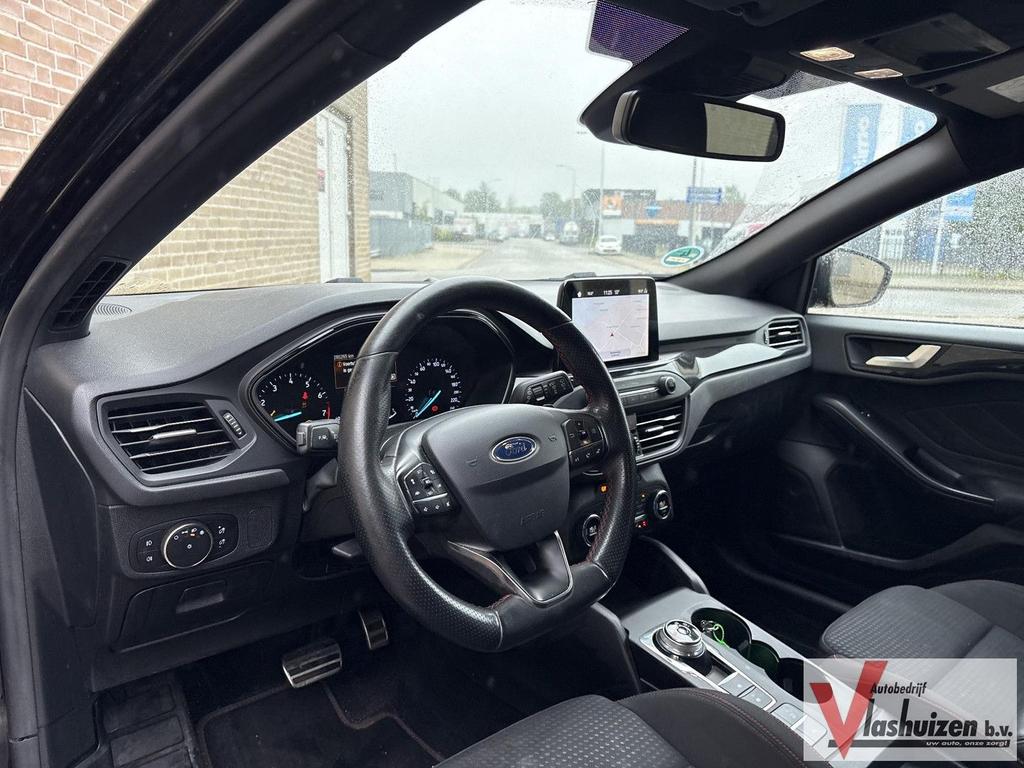 Ford Focus Wagon 1.5 EcoBoost ST Line Business Automaat | Ca, Auto's, Zwart, Bedrijf, Break, 137 g/km