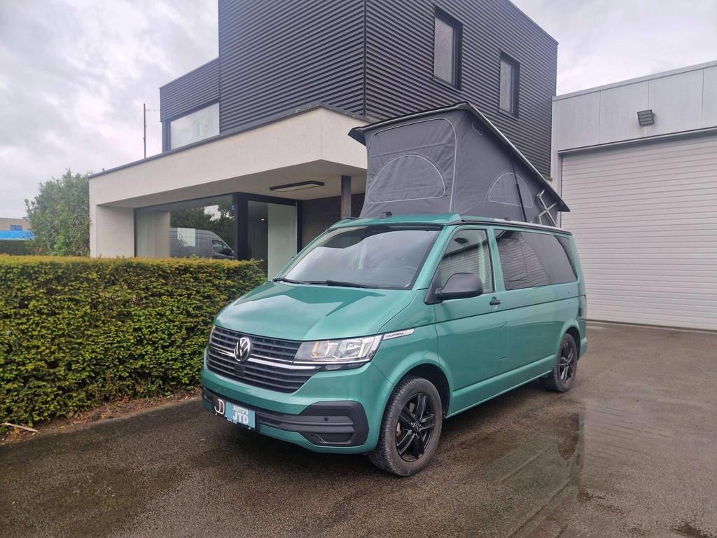Volkswagen Beach 150Pk DSG ACC, trekhaak, luifel *garantie*, Auto's, Volkswagen, Gebruikt, 4 cilinders, Bedrijf, Grijs