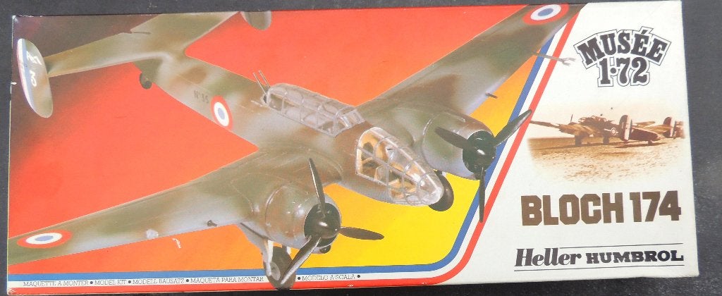Heller BLOCH 174 1/72ième Série Musée, 1:72 tot 1:144, Verzenden, Nieuw, Vliegtuig