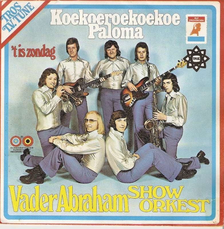 single Vader Abraham Showorkest - Koekoeroekoekoe paloma, Enlèvement ou Envoi, 7 inch, Comme neuf, Musique de films et Bande son