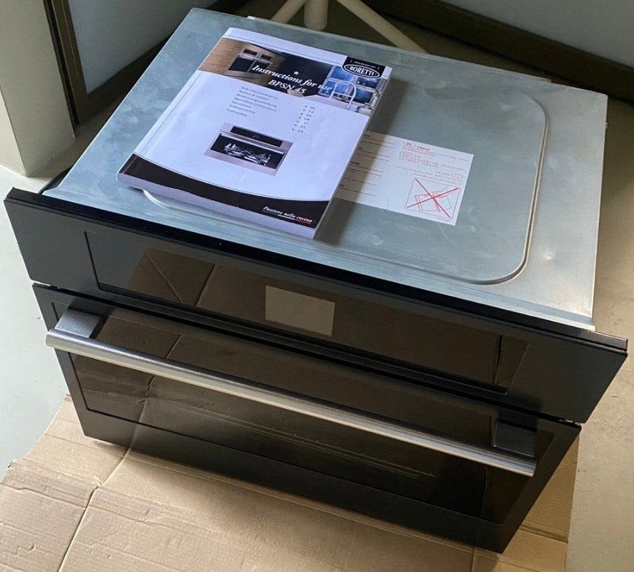BORETTI combi-stoomoven BPSN45AN, Ophalen, Nieuw, Combi-oven, Inbouw