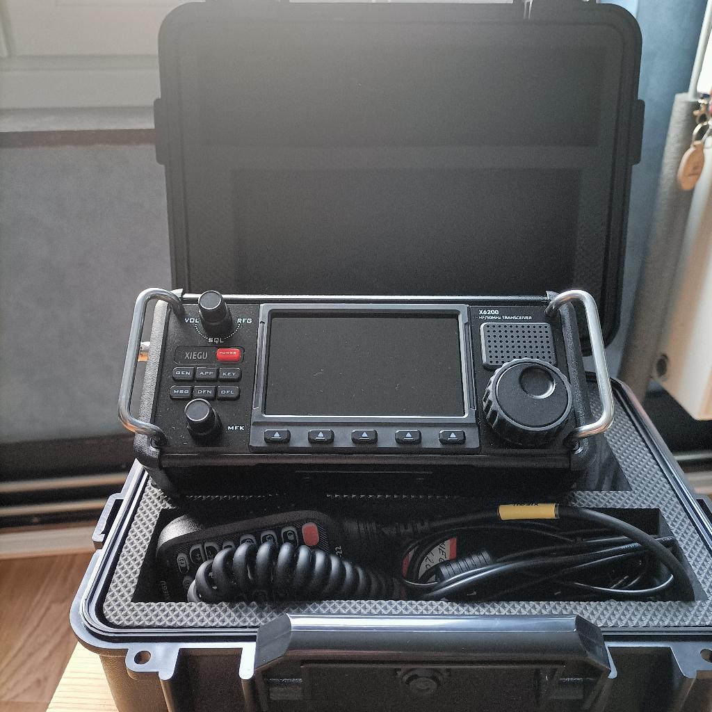 émetteur récepteur Xiegu X6200 + tout les acessoires, Telecommunicatie, Zenders en Ontvangers, Nieuw, Zender en Ontvanger, Ophalen