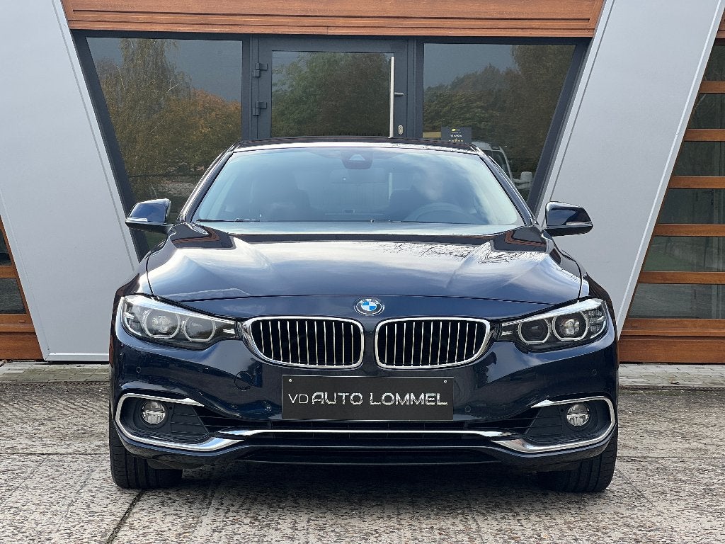 BMW 420i Coupé xDrive - AUTOMAAT/ LED/ HARMAN KARDON, Automaat, 4 cilinders, Blauw, Vierwielaandrijving