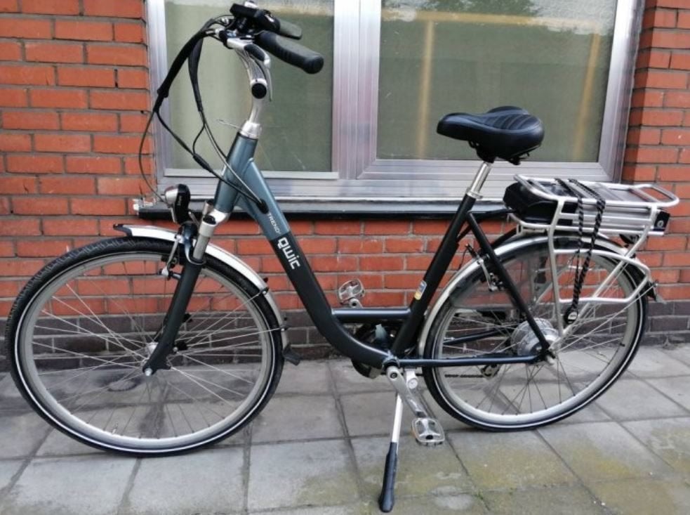 Vélo électrique à moteur arrière Qwic Trend 2, Enlèvement ou Envoi, Utilisé, 30 à 50 km par batterie, Qwic