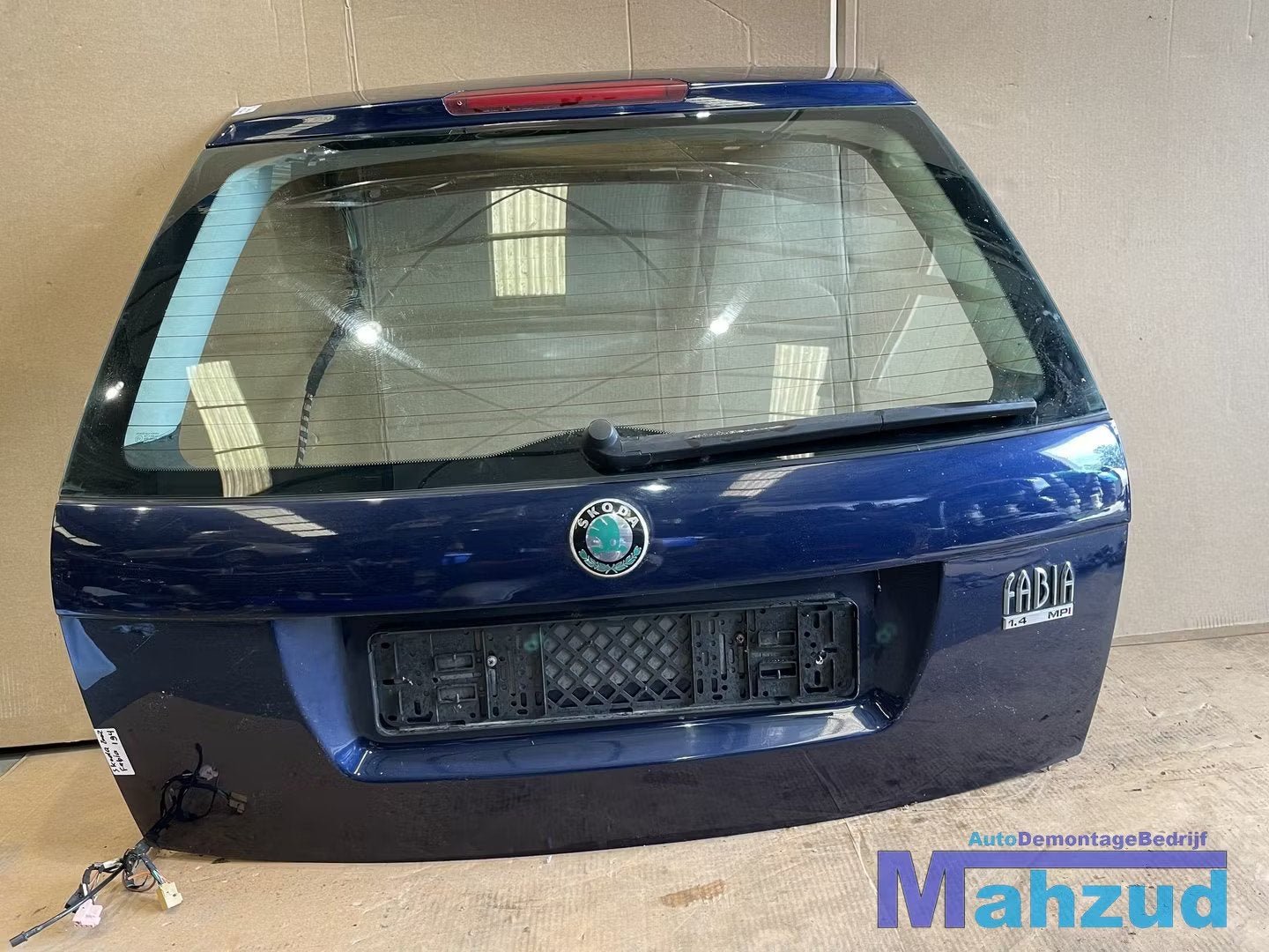 SKODA FABIA 1 COMBI blauw achterklep slot ruitenwissermotor, Auto-onderdelen, Info@fabrikant.eu, Achter, Fabrikant BV, Gebruikt