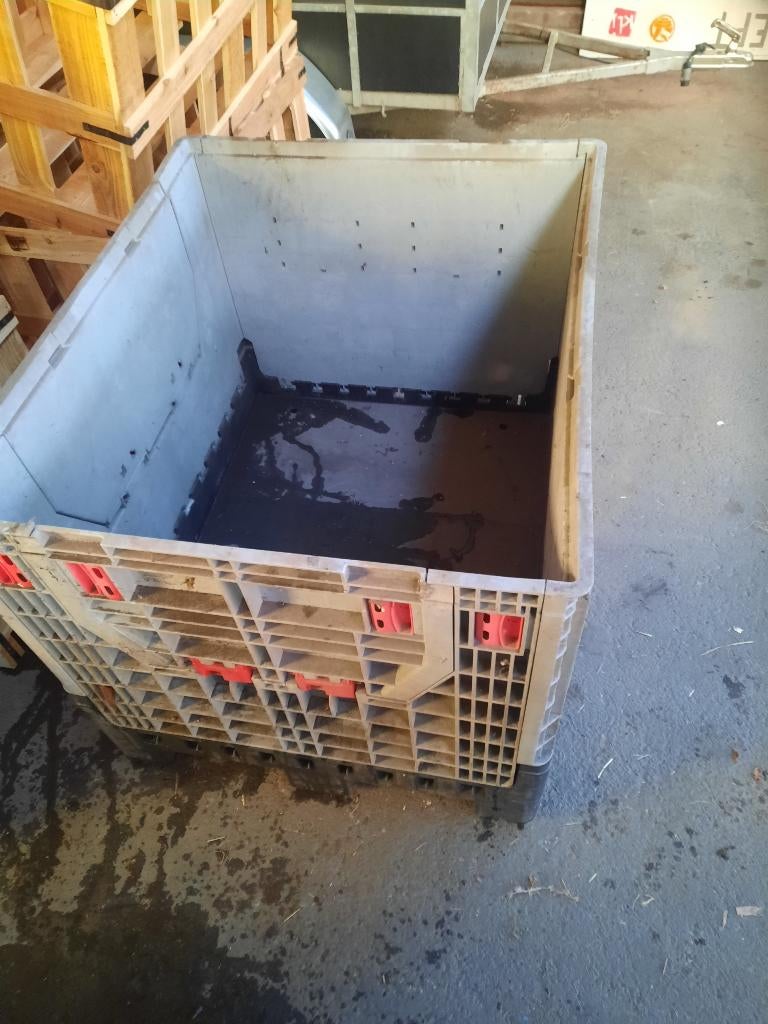 Kisten toeklapbaar, Ophalen