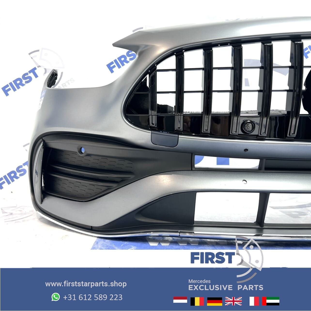 A2068858401 W206 BUMPER C206 S206 AMG VOORBUMPER + GT GRIL C, Utilisé, -, Avant, -