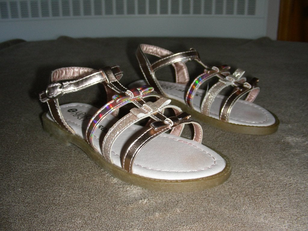 Gouden sandalen, merk : Sprox, maat 29 (zo goed als nieuw), Meisje, Schoenen, Ophalen of Verzenden, Zo goed als nieuw