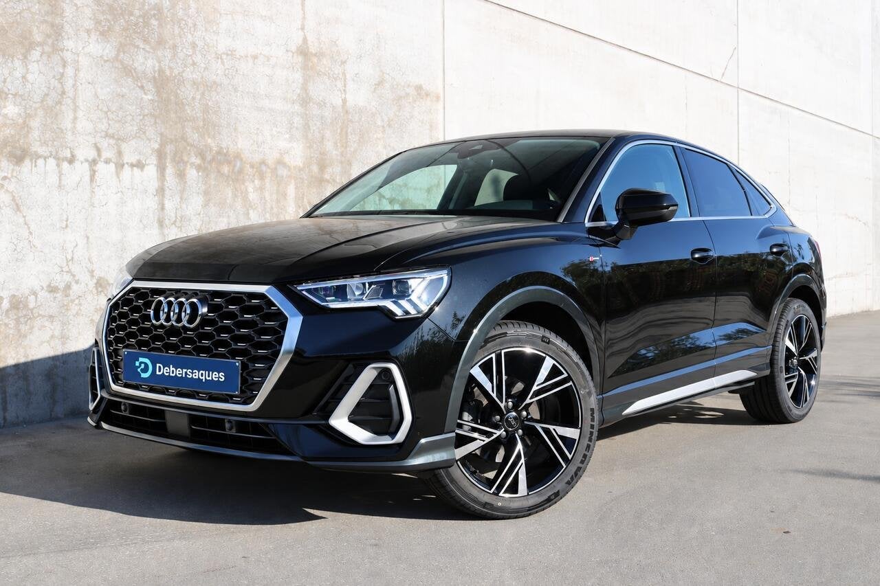Audi Q3 35 TFSI S tronic | Keyless | Navi Plus | LED | Zete, Auto's, 1498 cc, 4 cilinders, 0 kg, Zwart