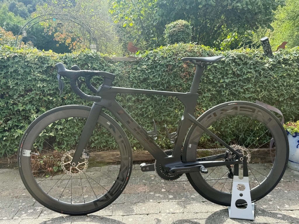 Cube Litening AERO C:68X Race Blackline – 2024, Autres marques, 10 à 15 vitesses, 49 à 53 cm, Comme neuf