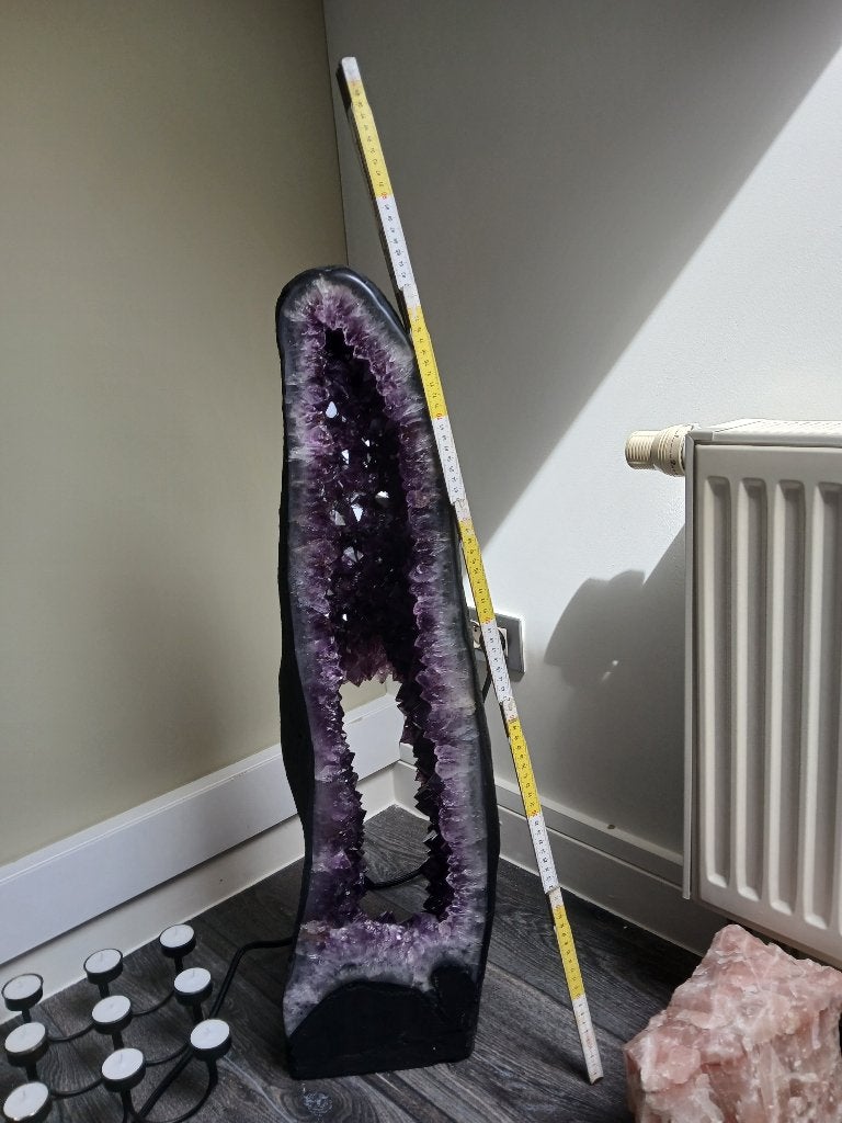 Amethist geode, Ophalen, Mineraal