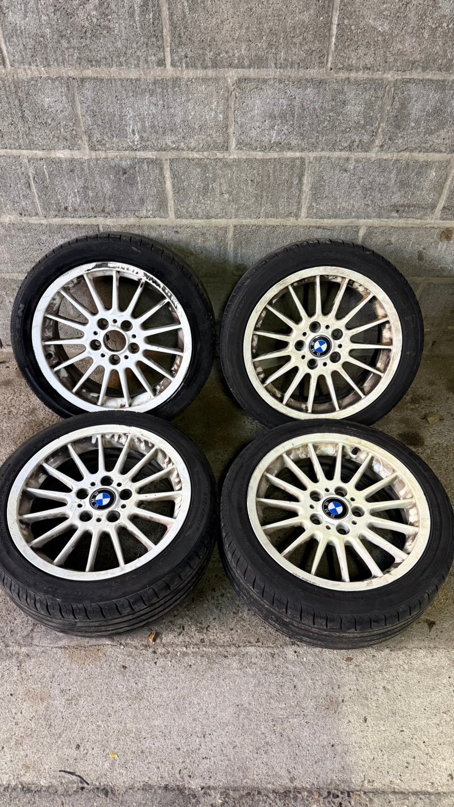 Bmw e36 style 32 17 inch, Autos : Pièces & Accessoires, Enlèvement, 17 pouces, Pneu(s)