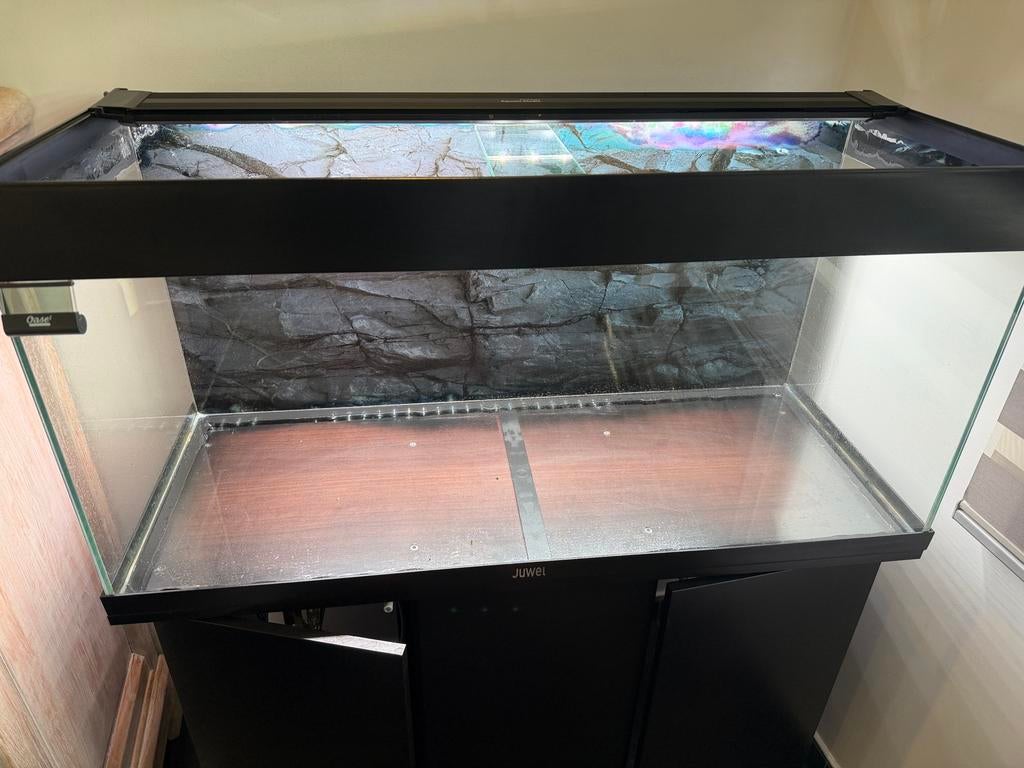 Aquarium Juwel Rio 180 noir + materiel!Bien lire l’annonce!!, Dieren en Toebehoren, Ophalen, Zo goed als nieuw