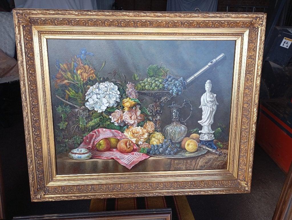 Diverse schilderijen, Antiek en Kunst, Ophalen, Doek, Realistisch, Olieverf