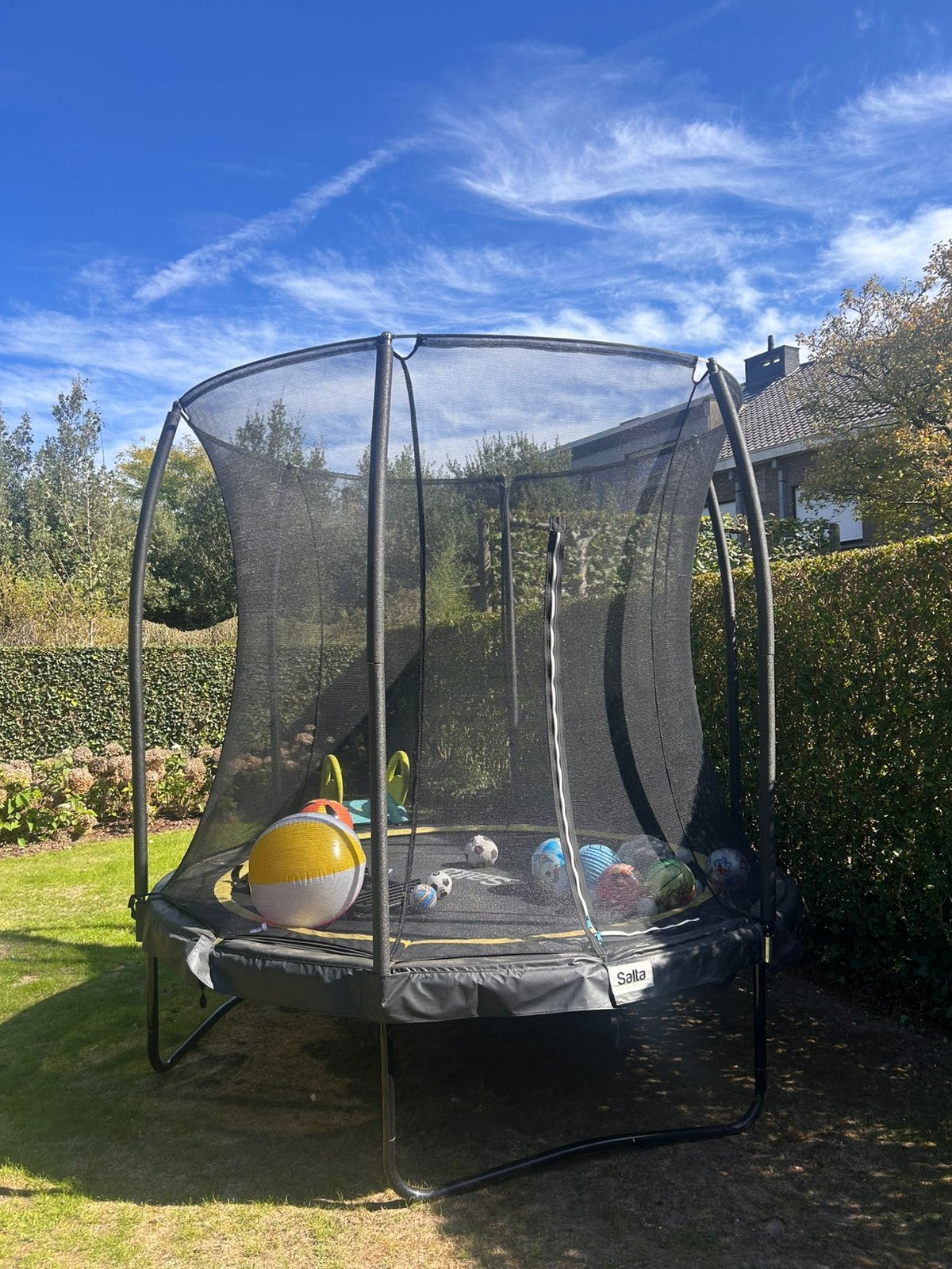 Trampoline salta, Ophalen, Zo goed als nieuw