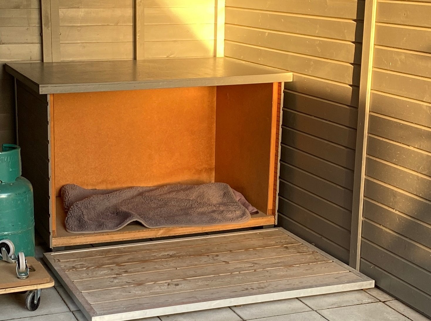 Hondenhok, Dieren en Toebehoren, Hondenhokken, Ophalen, 65 tot 100 cm, Hondenhok, 110 cm of meer