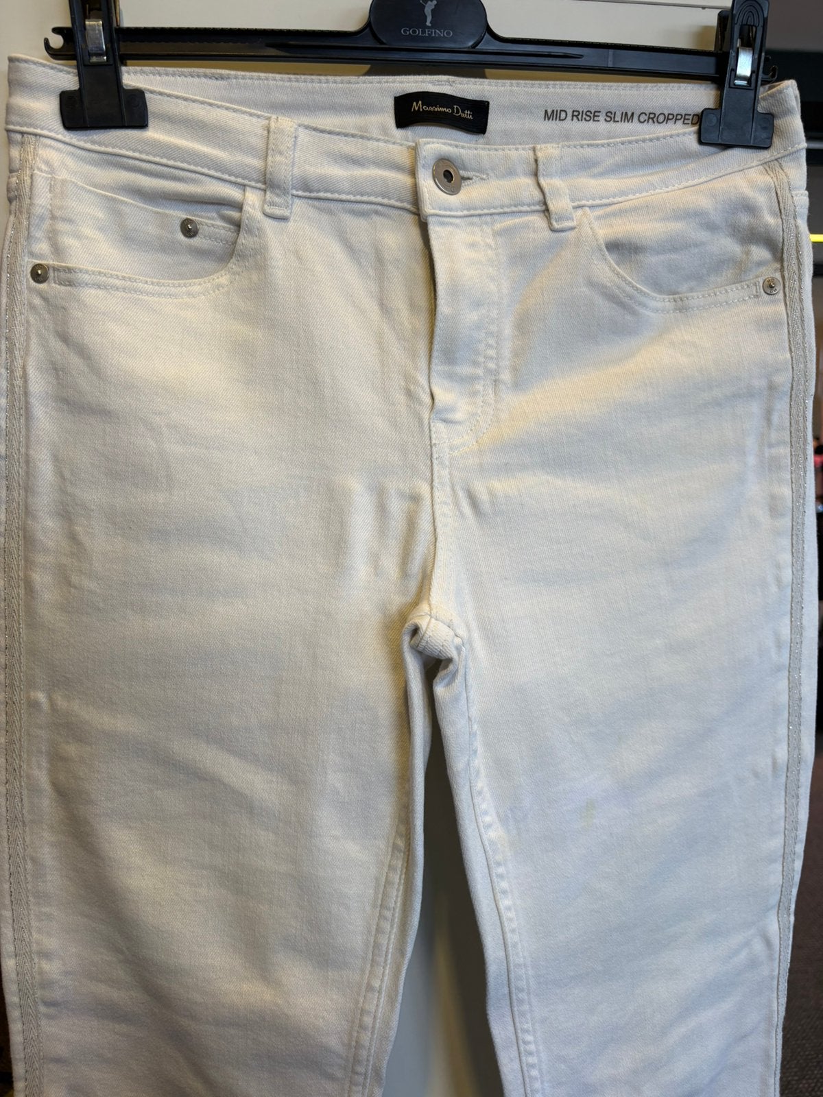 Jeans broek wit, Kleding | Dames, Spijkerbroeken en Jeans, Ophalen, Wit