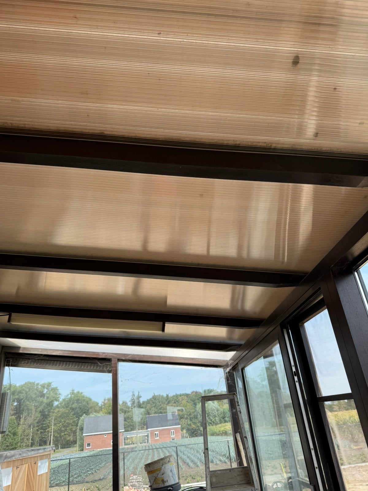 Oude houten veranda, Ophalen, Veranda