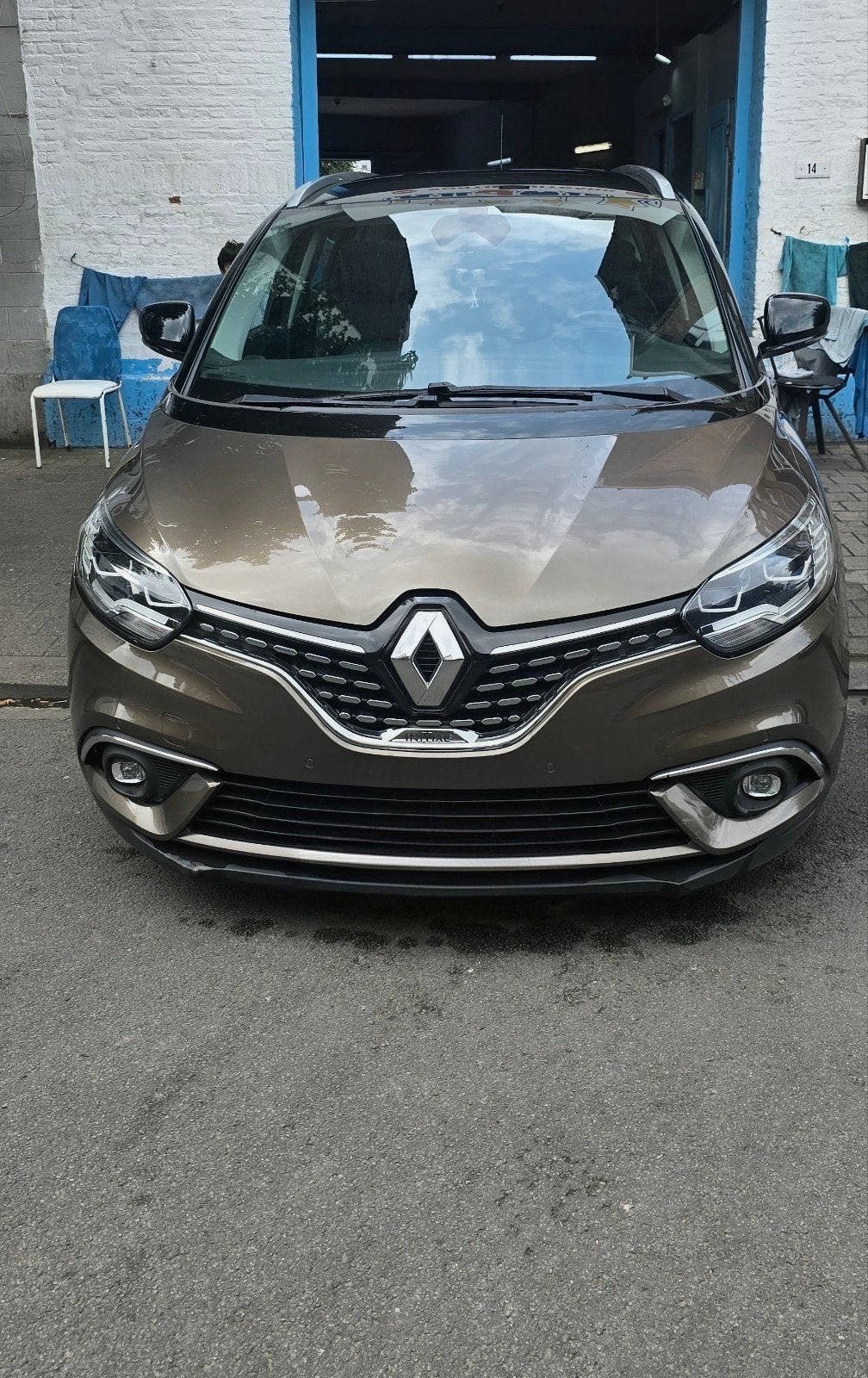 Renault Grand Scénic 1.6 dCi 160 EDC Initiale Paris – 2018 –, Cuir, Euro 6, 7 places, Noir