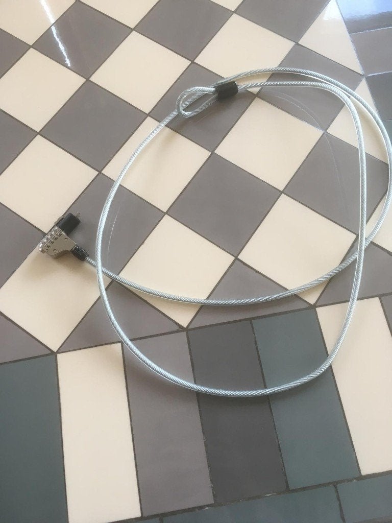 Cable de sécurité pour ordinateur, Informatique & Logiciels, Pc & Câble réseau, Neuf, Enlèvement ou Envoi