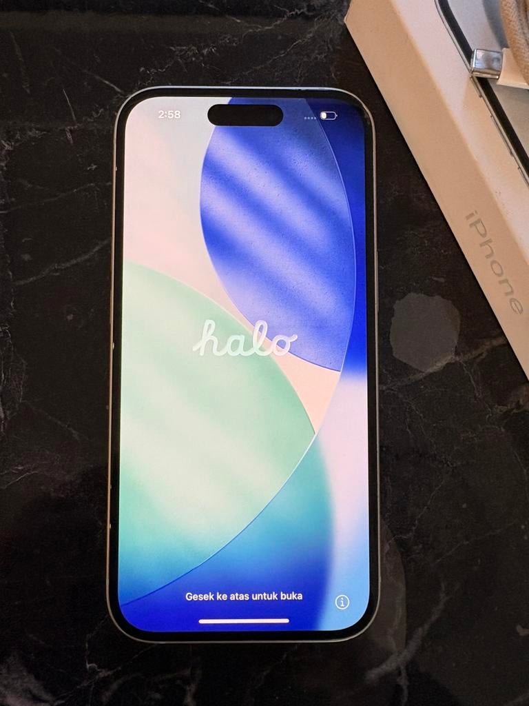 iphone 15 128gb blue, Telecommunicatie, Mobiele telefoons | Apple iPhone, Ophalen, Zo goed als nieuw, IPhone 15
